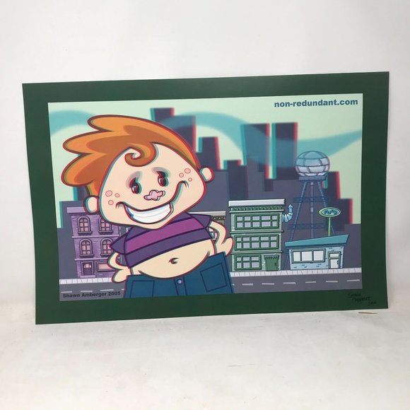 Digital Art - Sean Amberger - Set of 3 - 3-D Art Prints 18" x 12" w 3-D Glasses - Picture 7 of 16